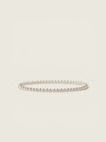 3mm Silver Stacking Bracelet - Smooth