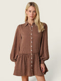 Caden Plaid Mini Dress