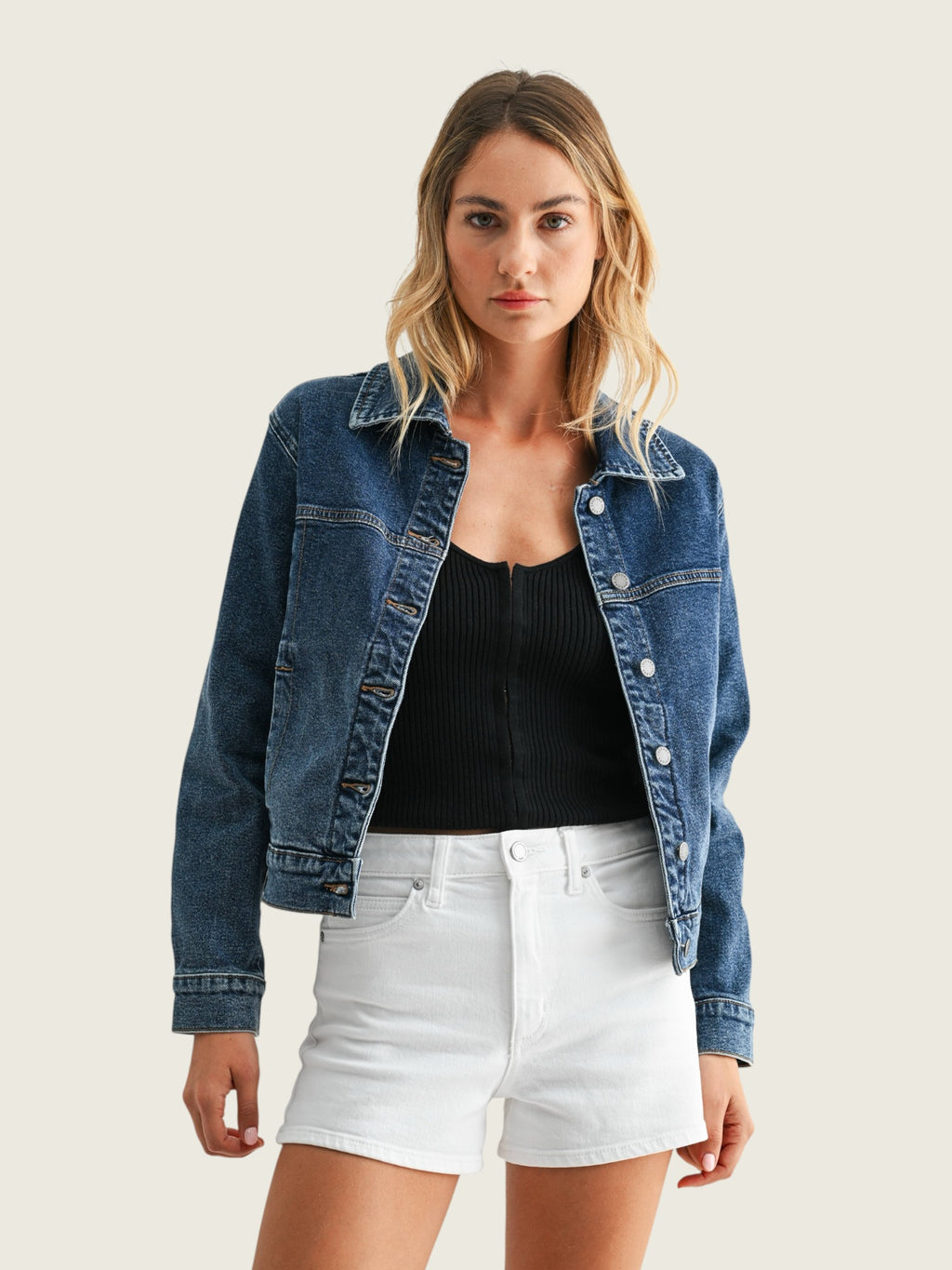 Moto Denim Jacket