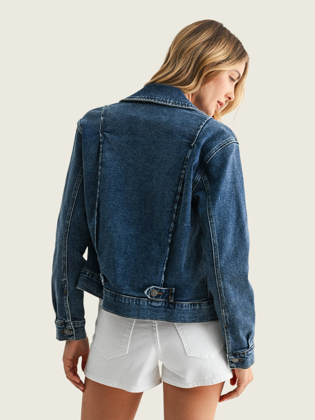 Moto Denim Jacket