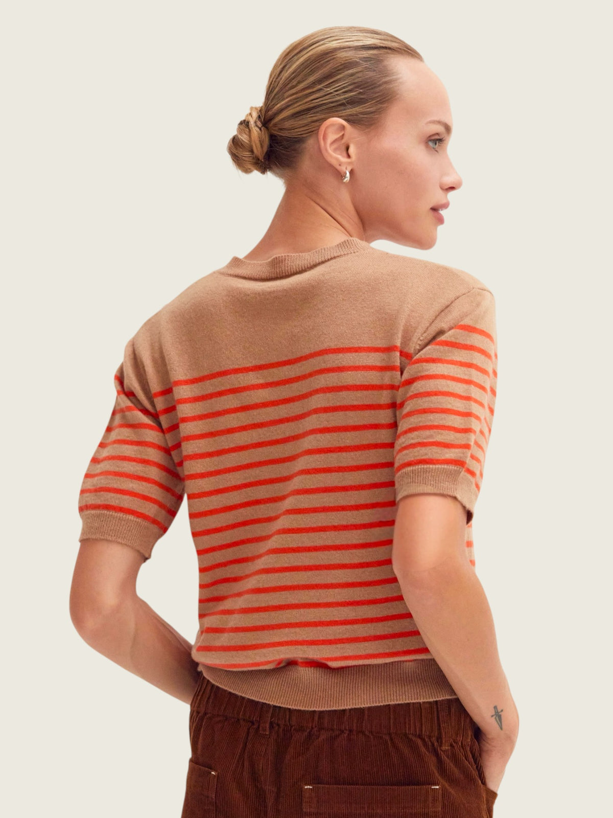 Olivia Short Sleeve Sweater