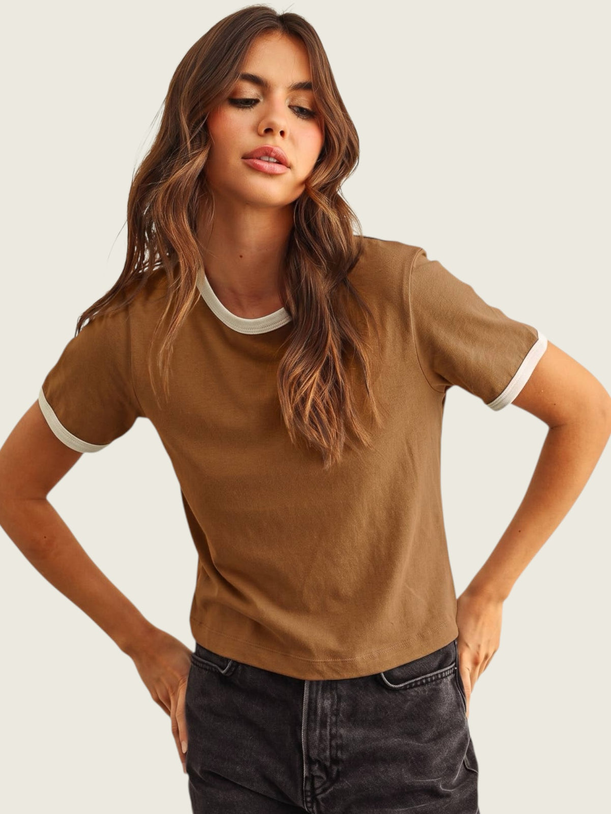 Short Sleeve Ringer Tee