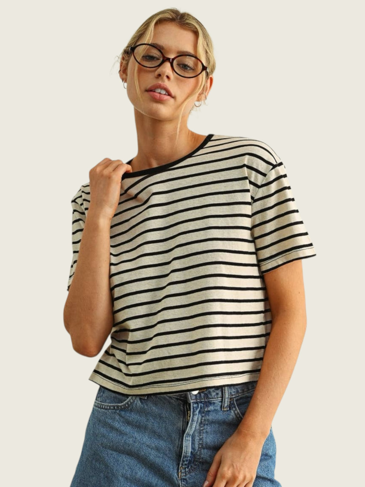 Essential Stripe Ringer Tee