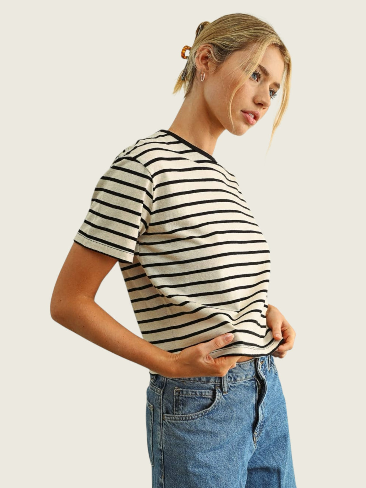 Essential Stripe Ringer Tee