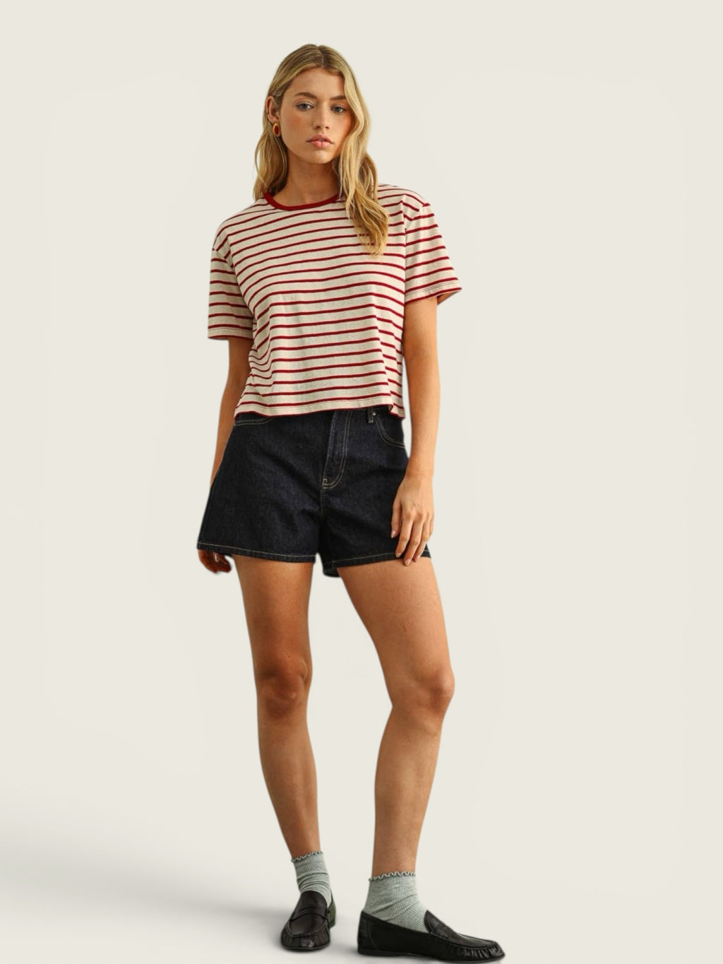 Essential Stripe Ringer Tee