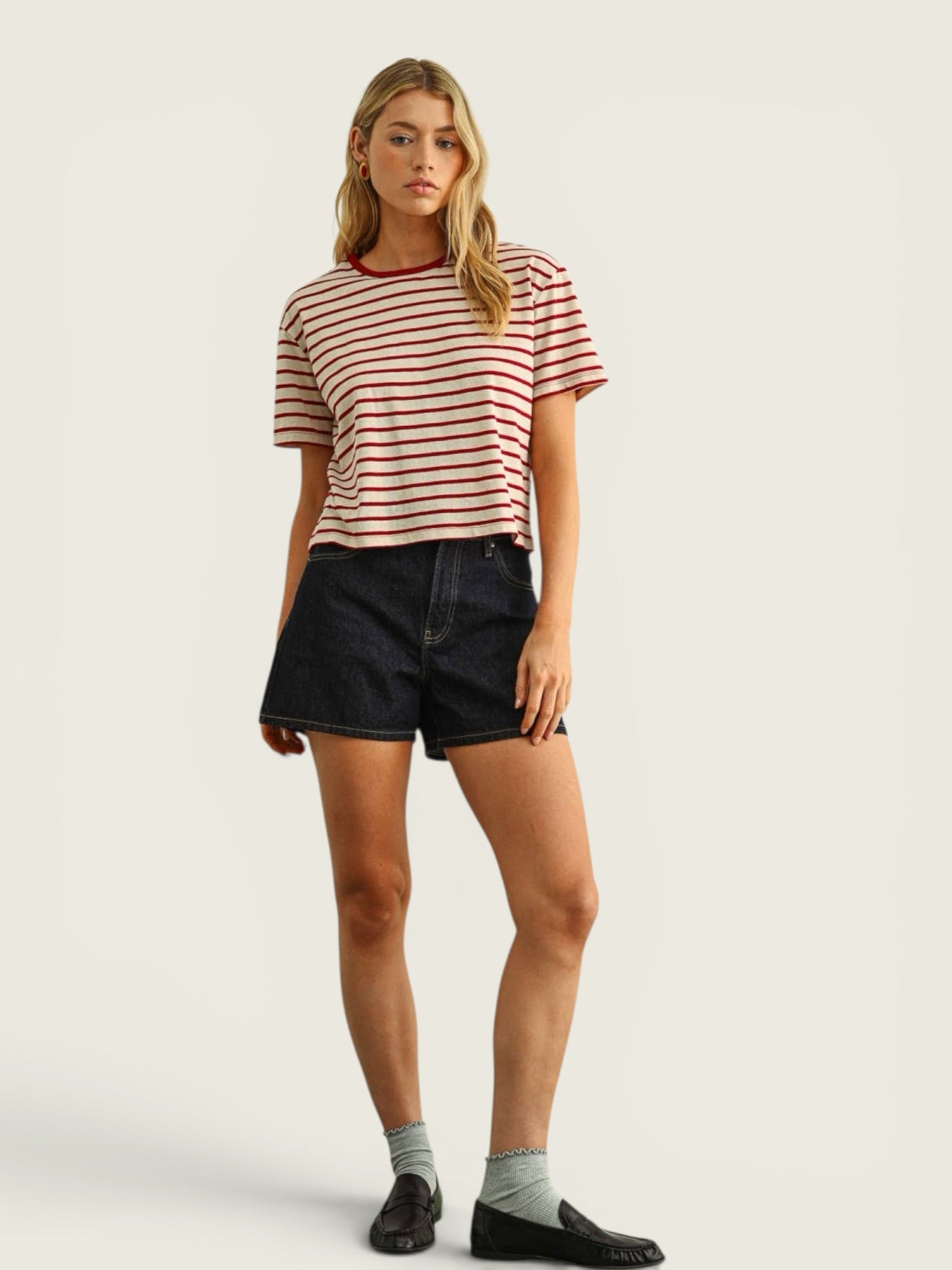 Essential Stripe Ringer Tee