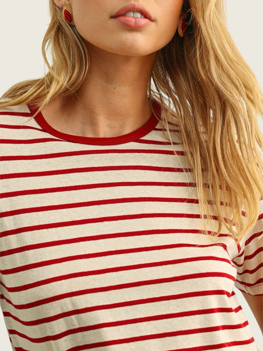 Essential Stripe Ringer Tee