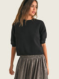 Short Sleeve Sweater Top