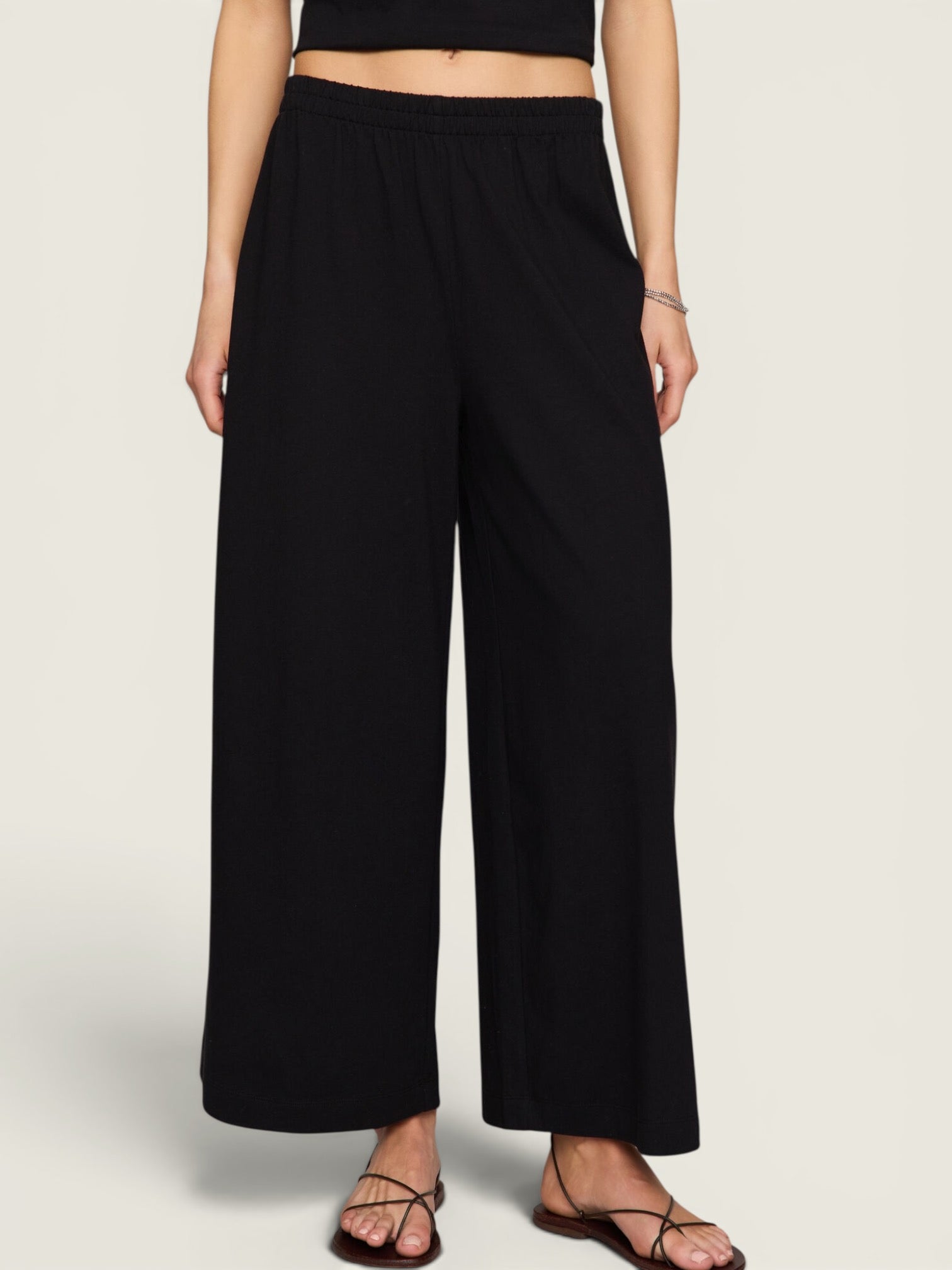 Scout Jersey Crop Flare Pant