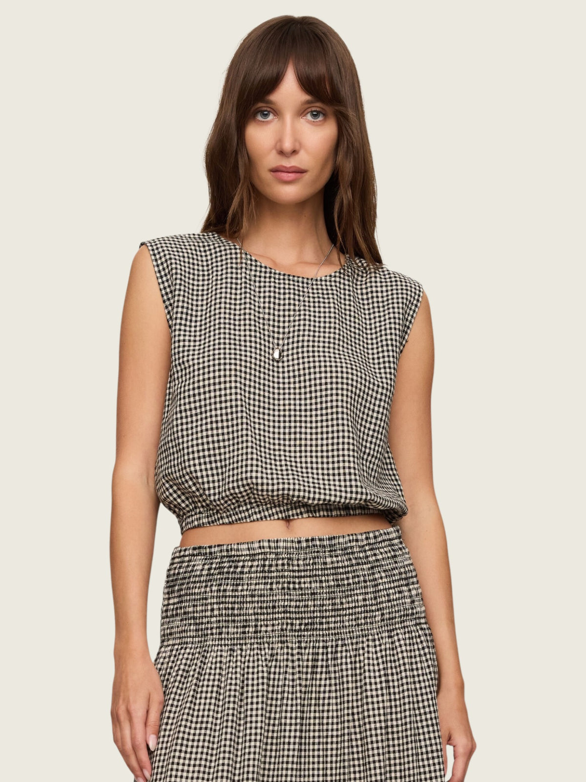 Merit Gingham Top