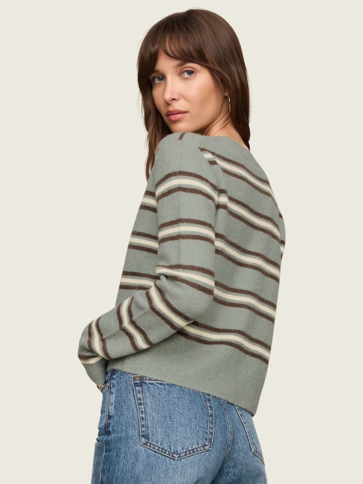 Medina Stripe Cardigan