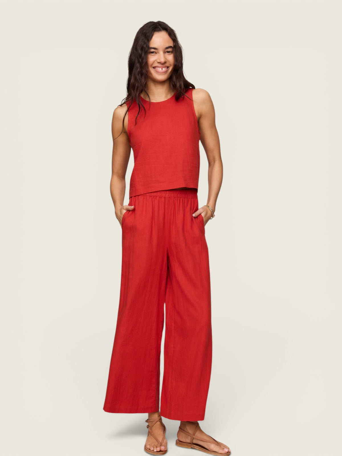 Sloane Linen Top