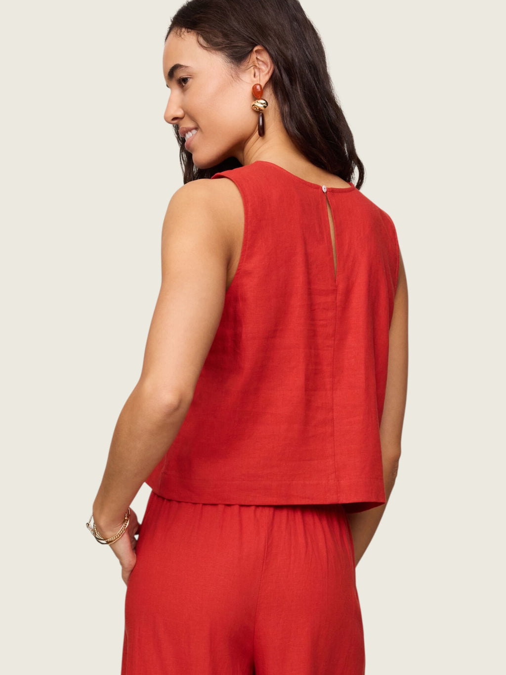Sloane Linen Top
