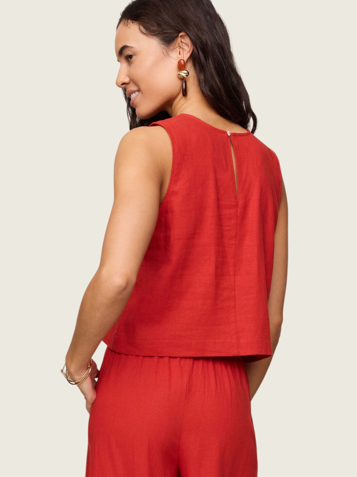 Sloane Linen Top