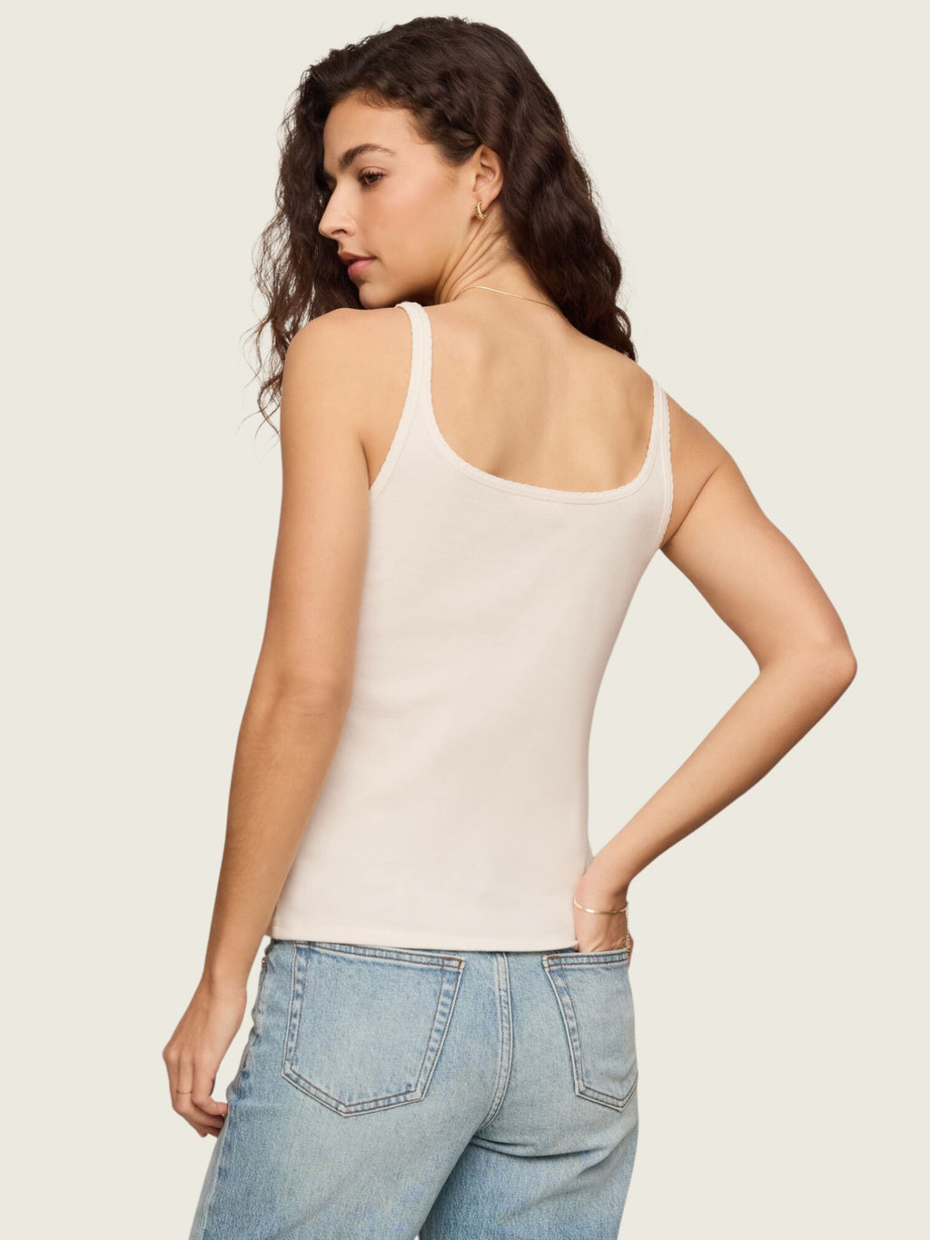 Vale Scalloped Tank