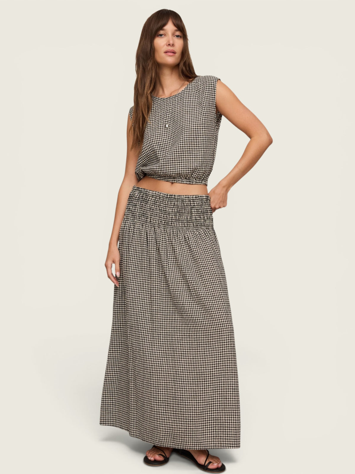 Brooke Gingham Skirt