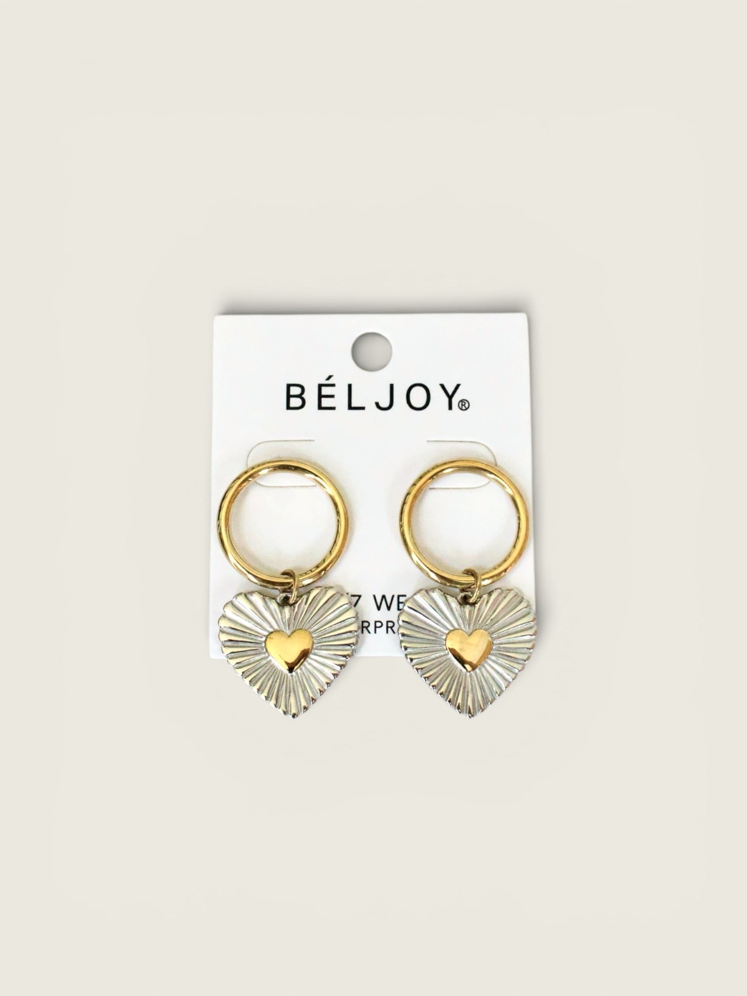 Mixed Feelings Heart Earrings