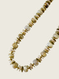 Ozark Chunky Beaded Necklace - Brown