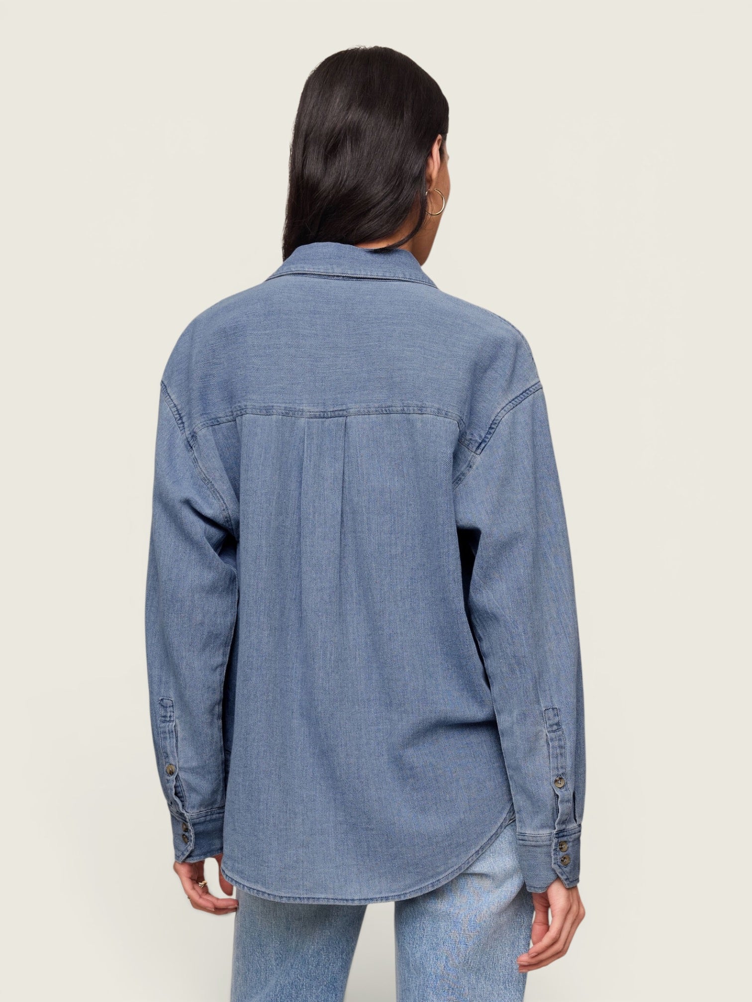 The Perfect Twill Button Up