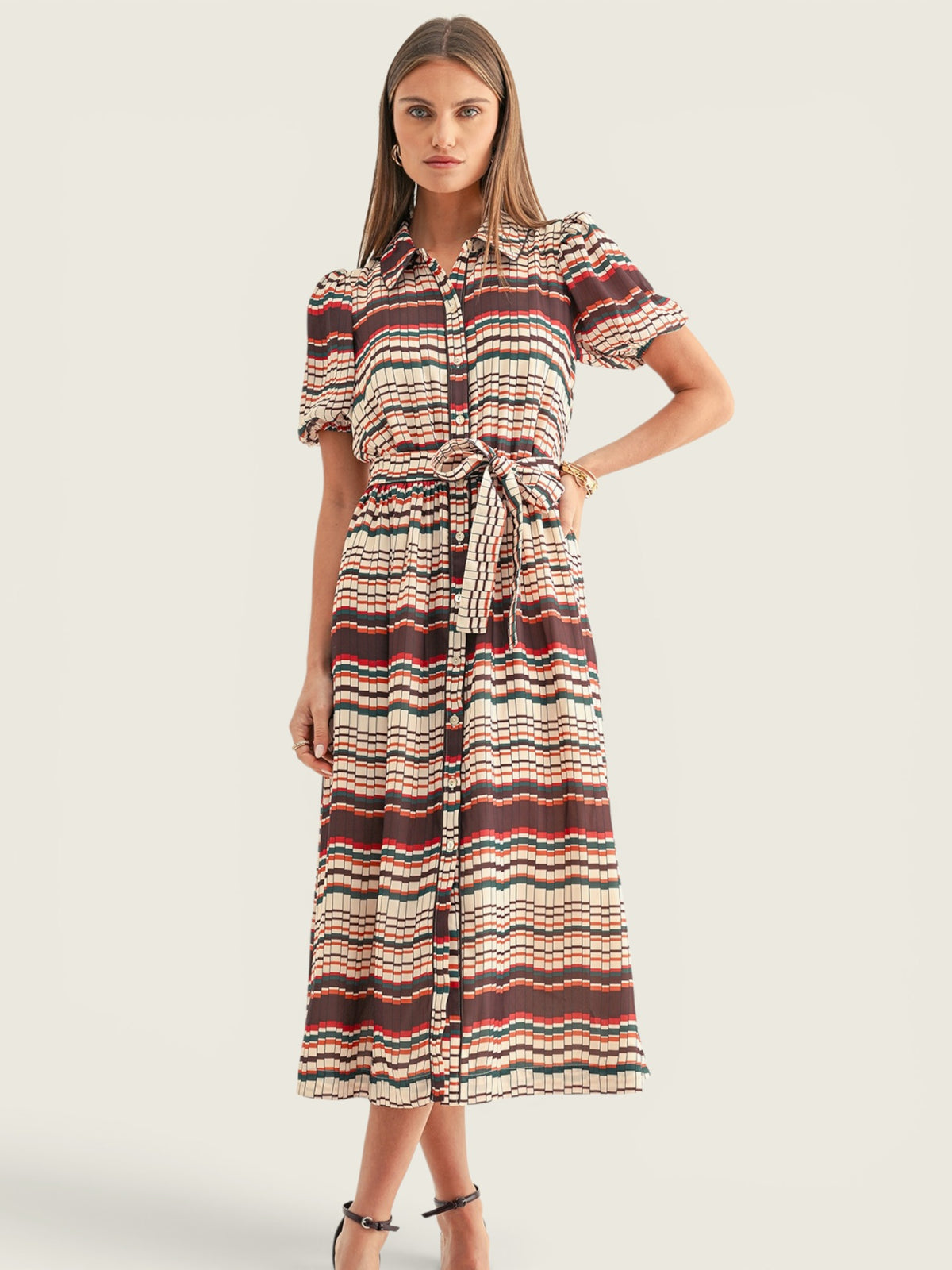 Karson Midi Shirt Dress