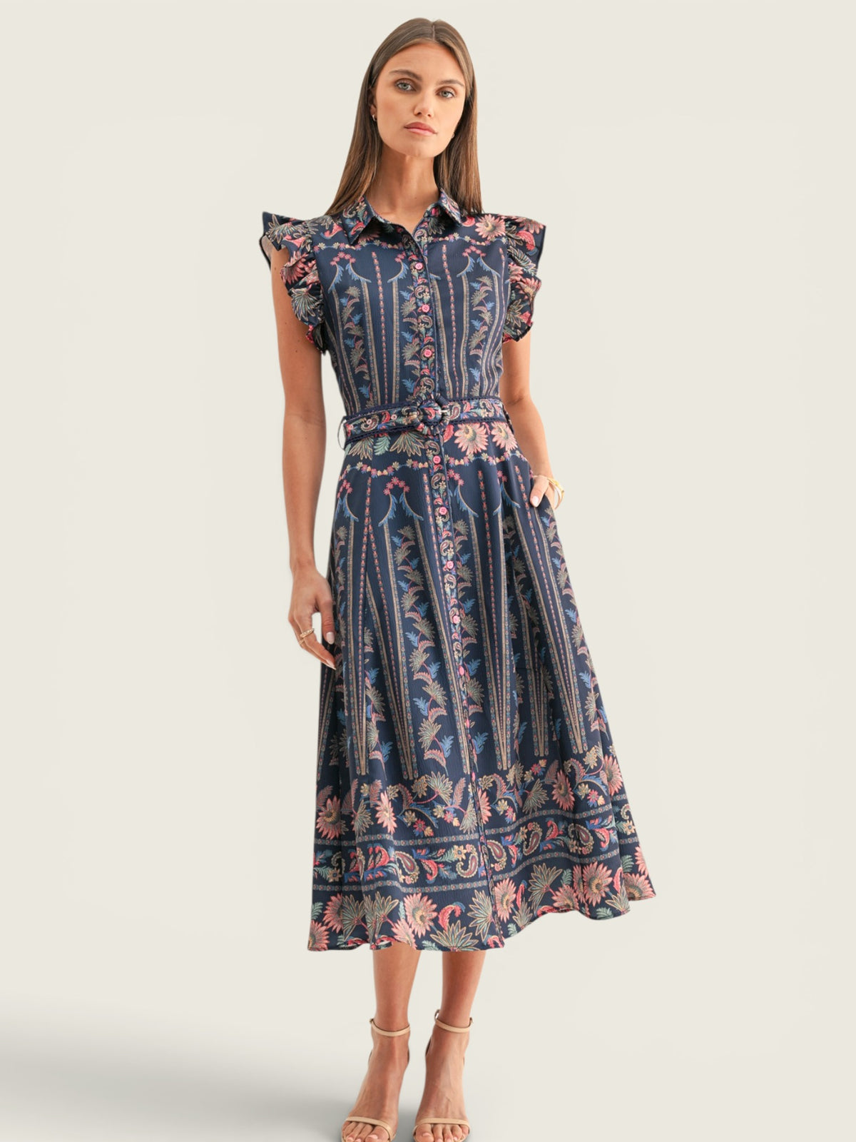 Karly Midi Shirt Dress