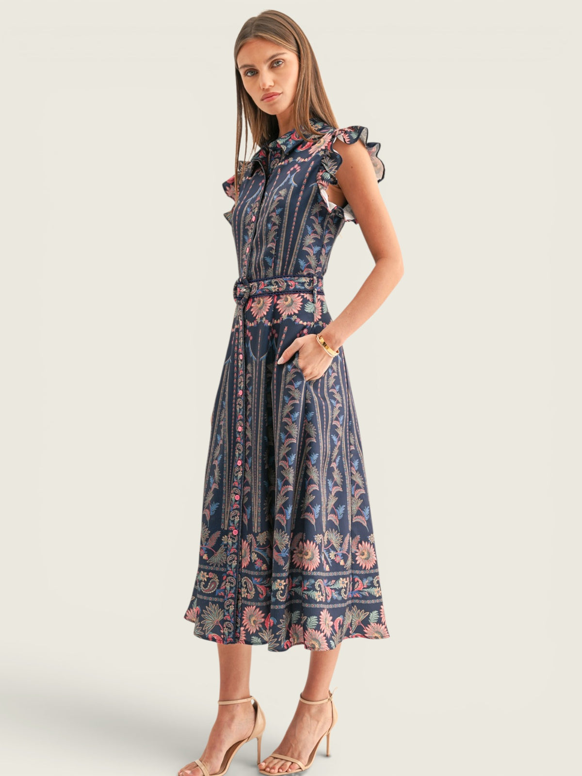 Karly Midi Shirt Dress