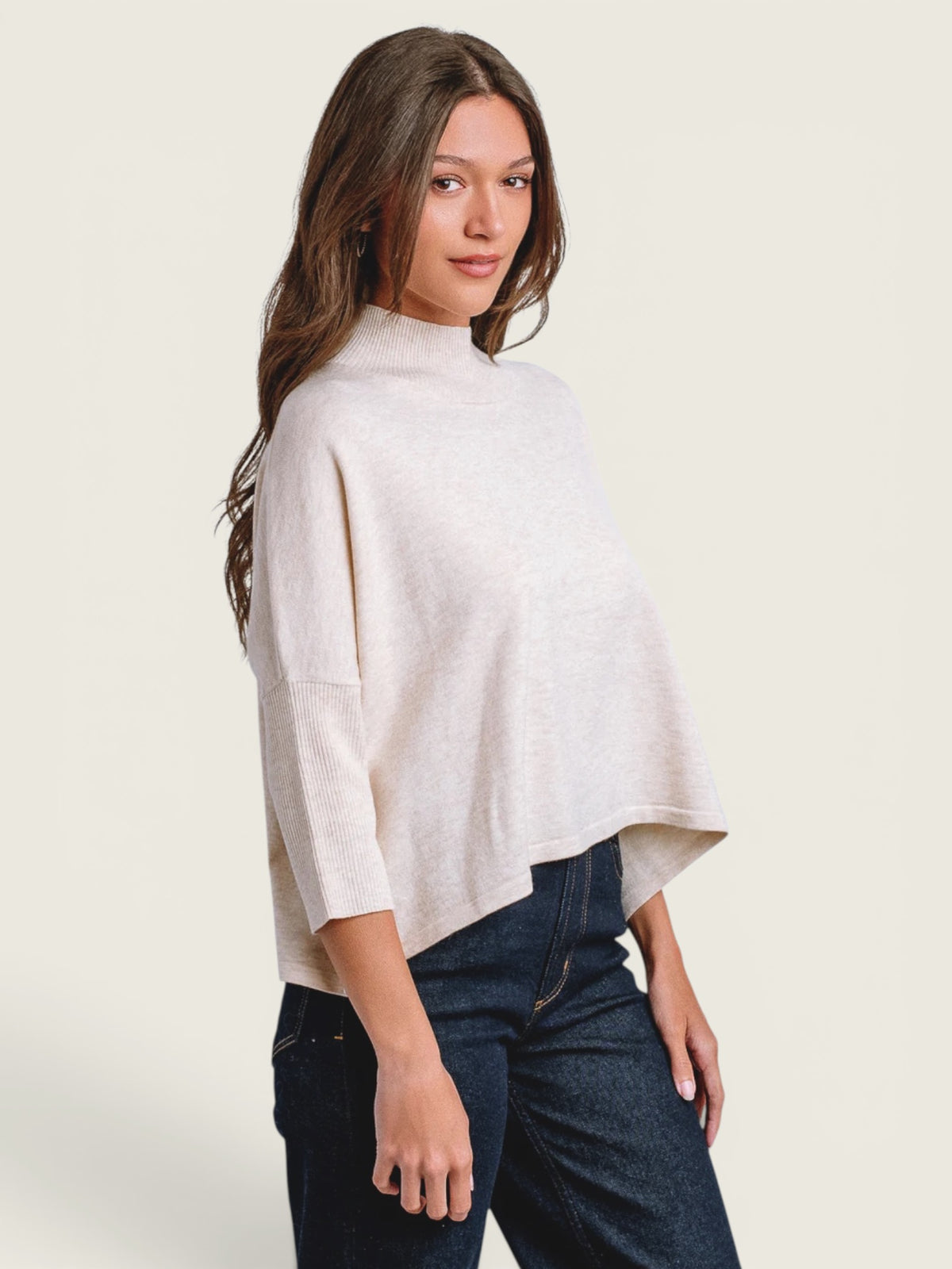 Aja Ortho Solid Sweater