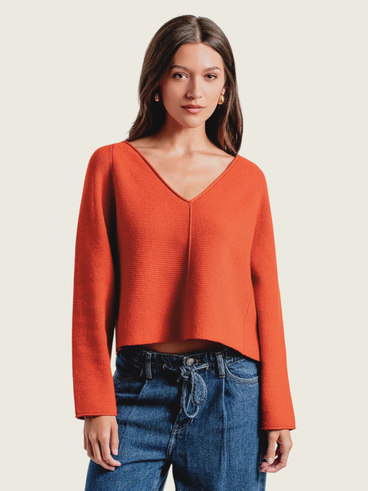 Asima V-Neck Sweater