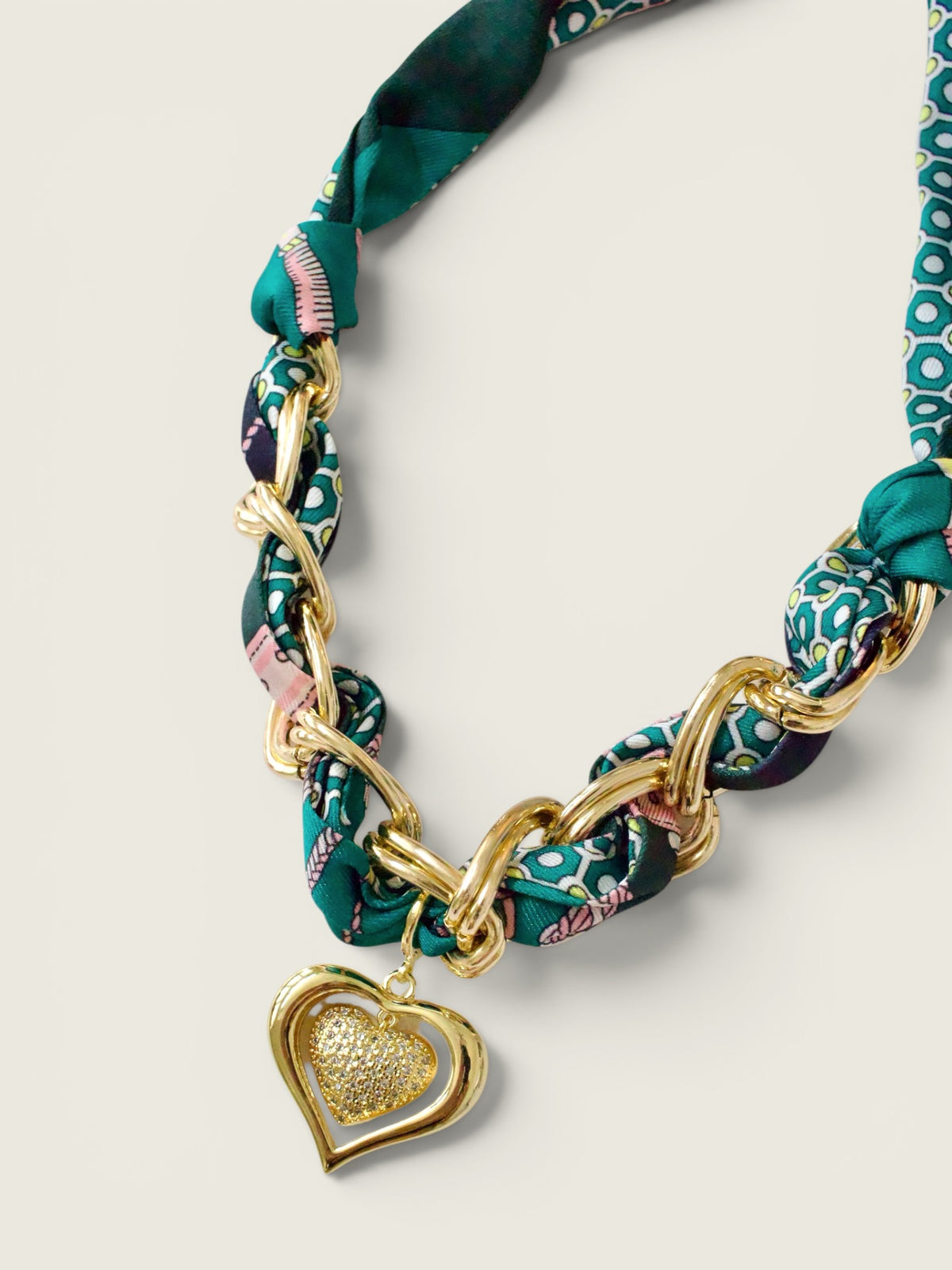 Oliver Scarf Chain Necklace