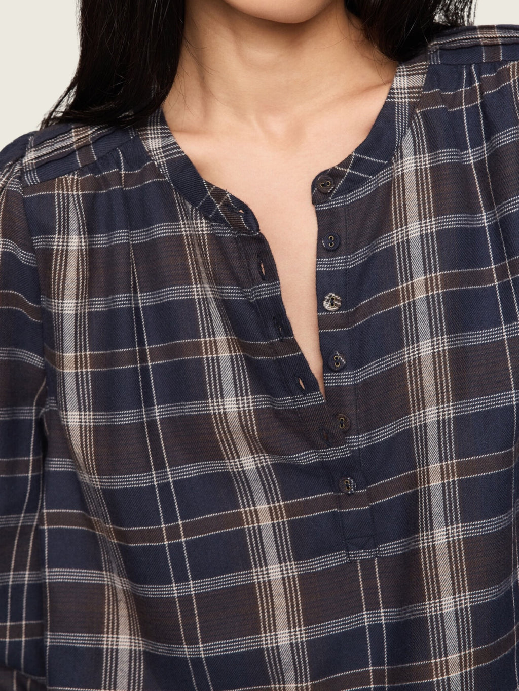 Autumn Plaid Button Up