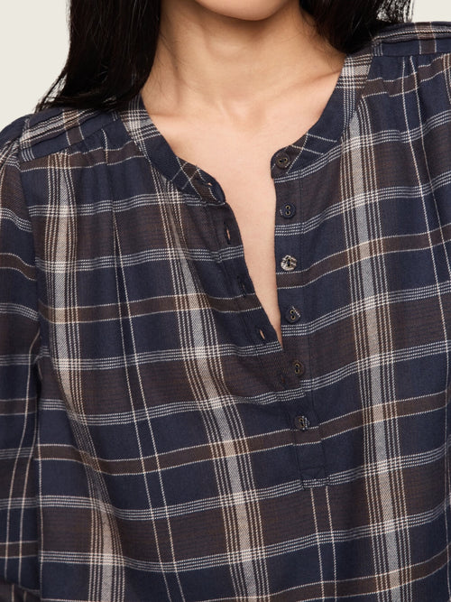 Autumn Plaid Button Up