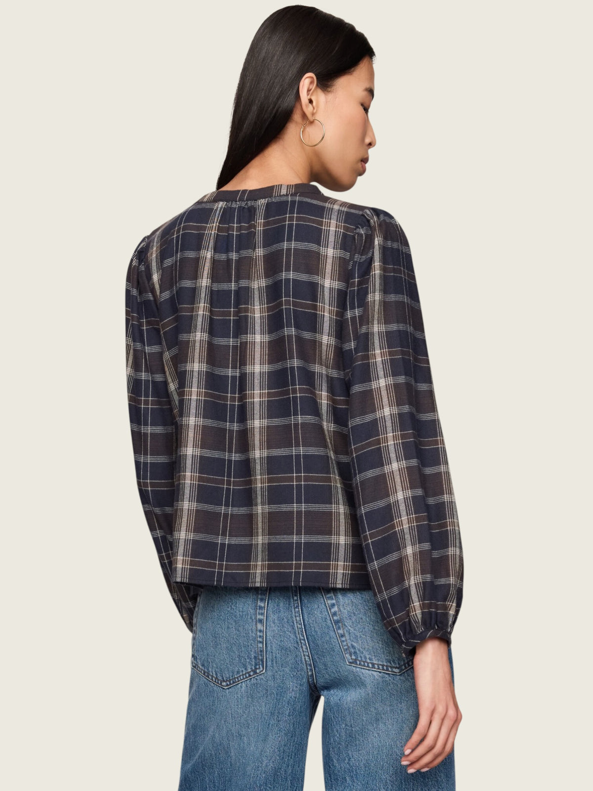 Autumn Plaid Button Up