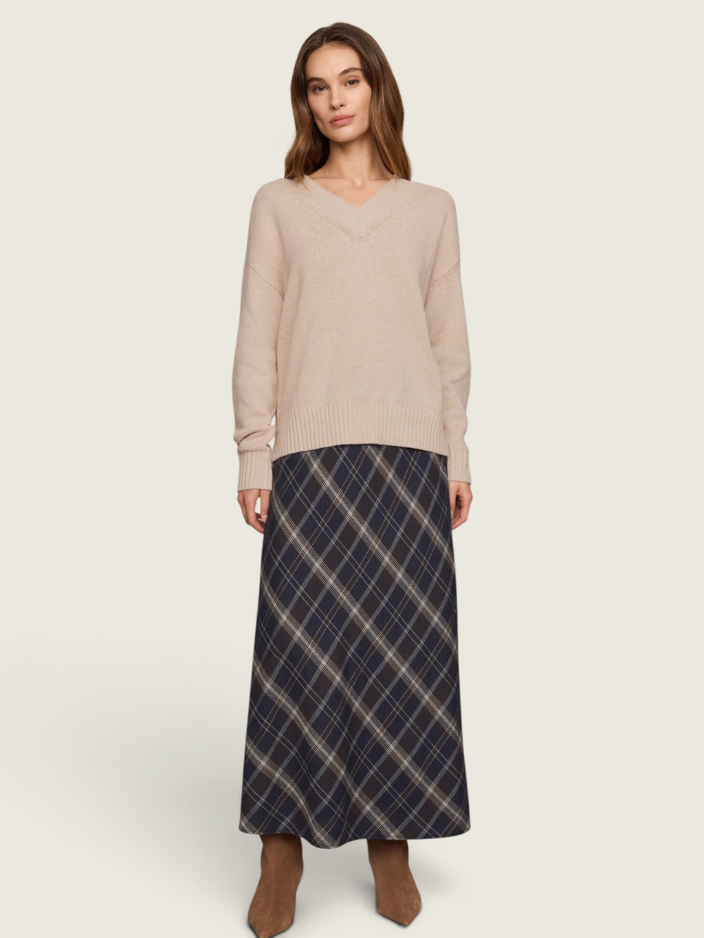 Crestview Plaid Skirt