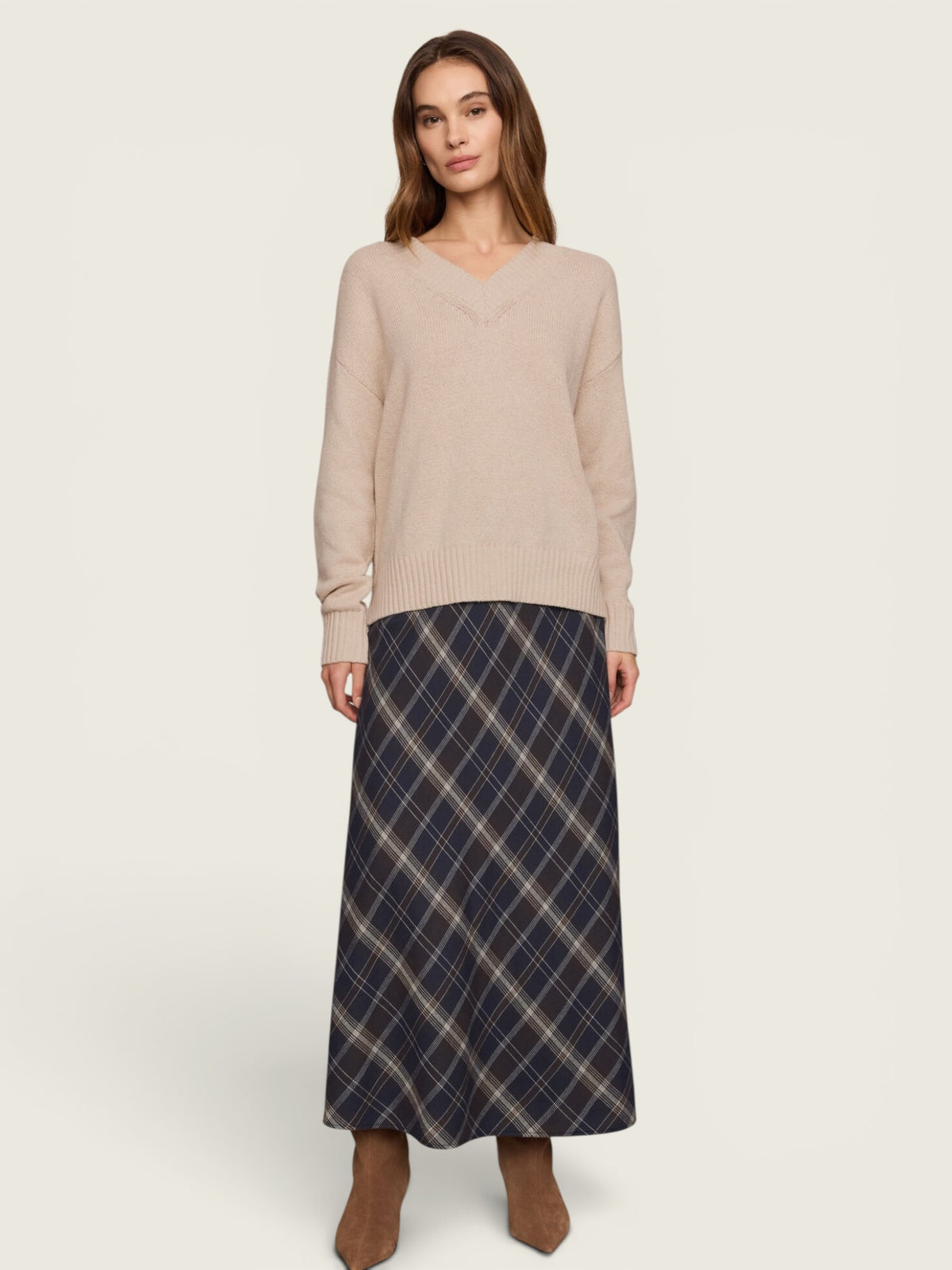 Crestview Plaid Skirt