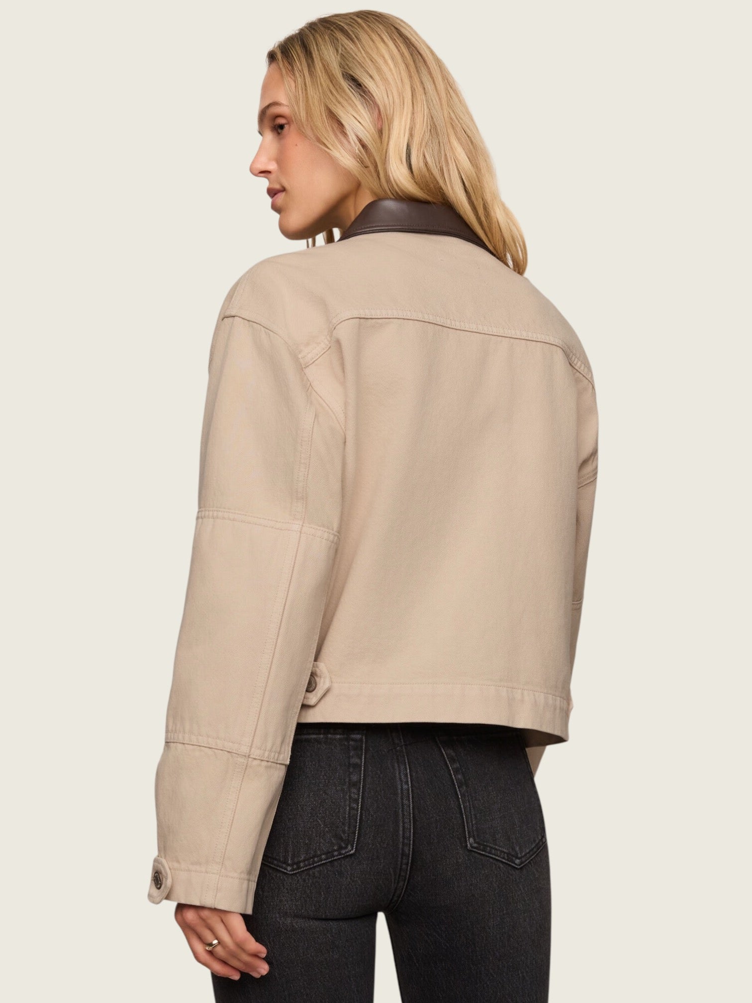 Rey Cropped Chore Jacket