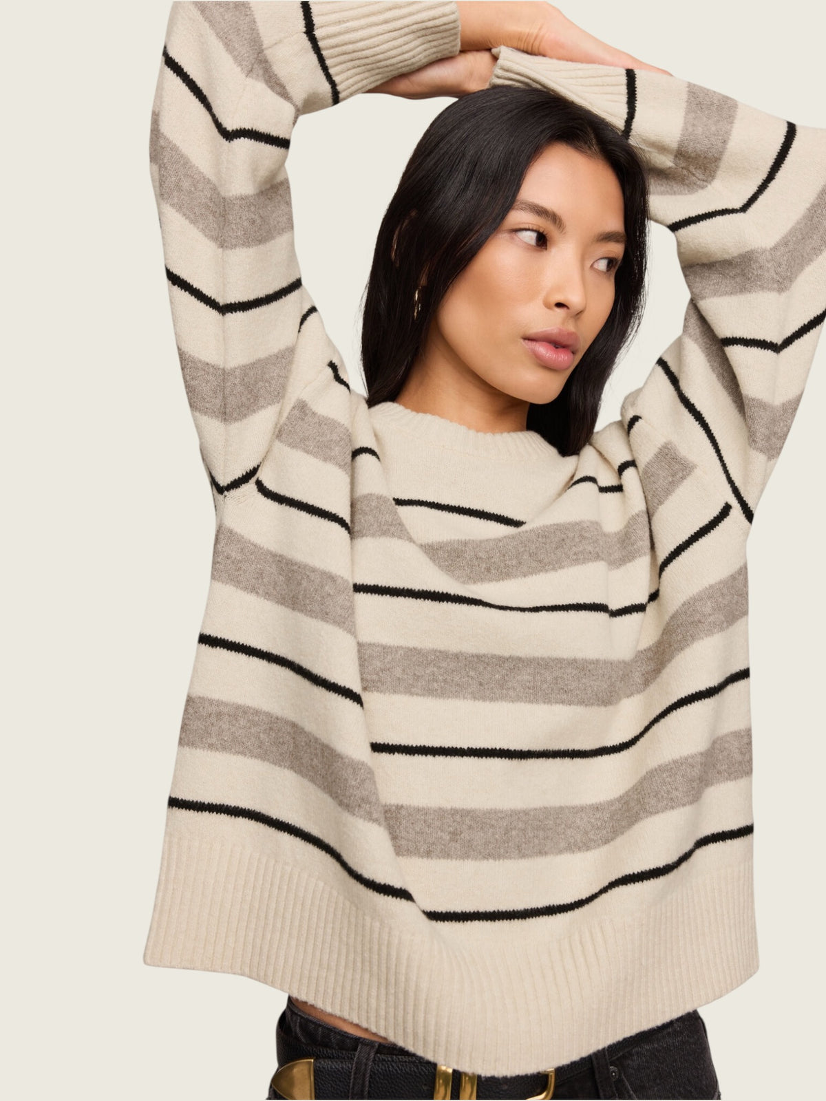Cirrus Stripe Sweater