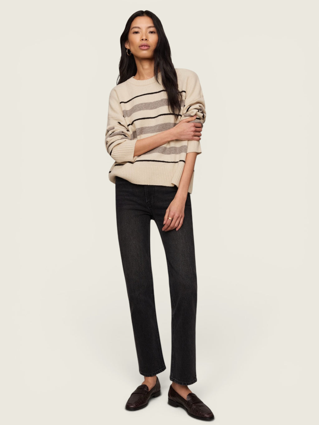 Cirrus Stripe Sweater