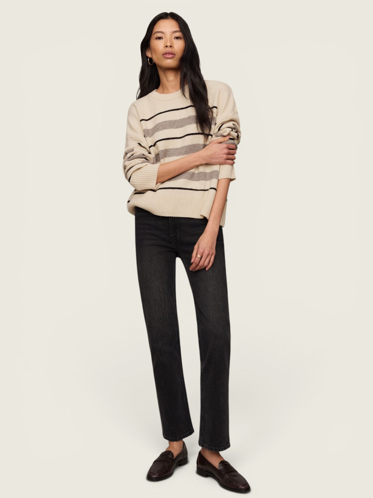 Cirrus Stripe Sweater