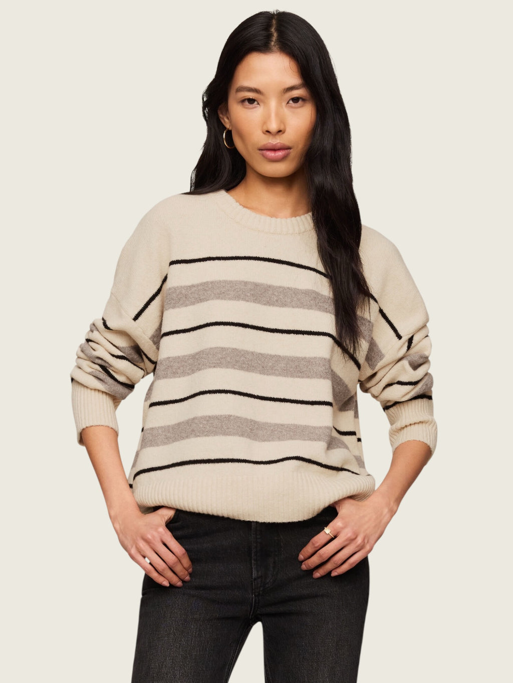 Cirrus Stripe Sweater