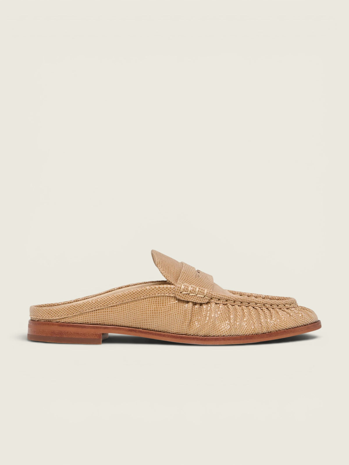Betzy Embossed Suede Loafers