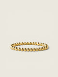 6mm Gold Stacking Bracelet - Smooth