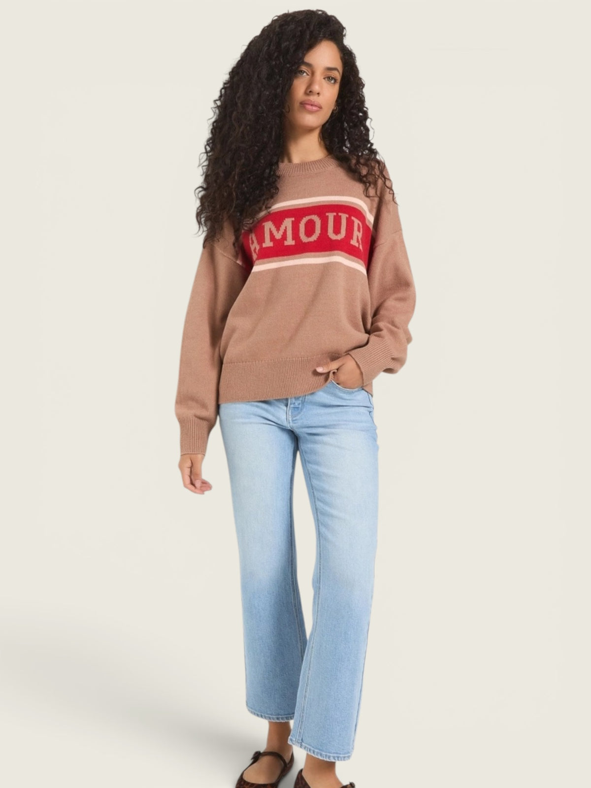 Amour Graphic Sweater