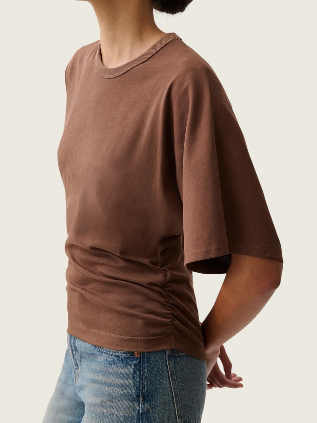 Veronica Kimono Sleeve Fitted Tee