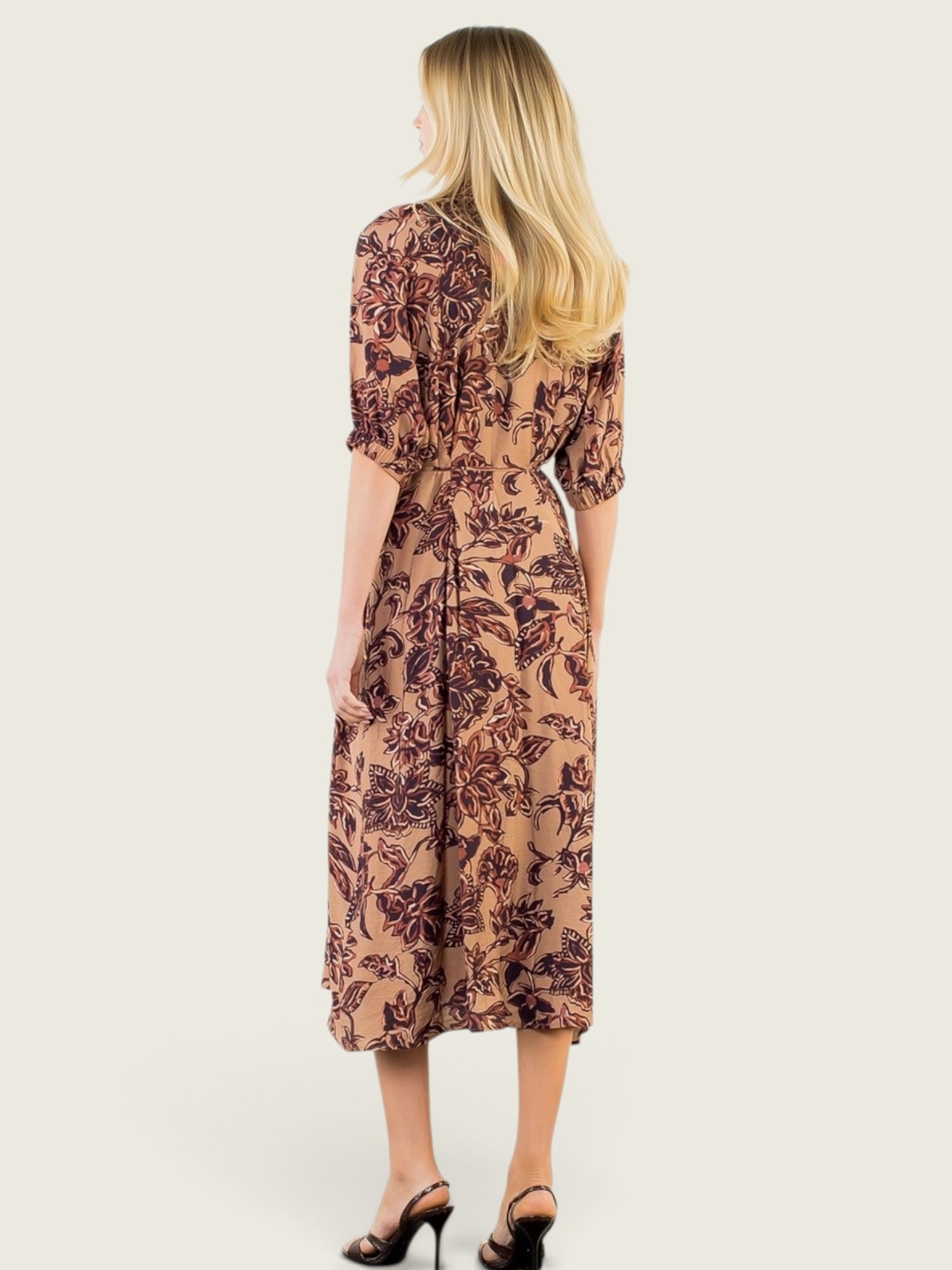 Erika Floral Print Dress