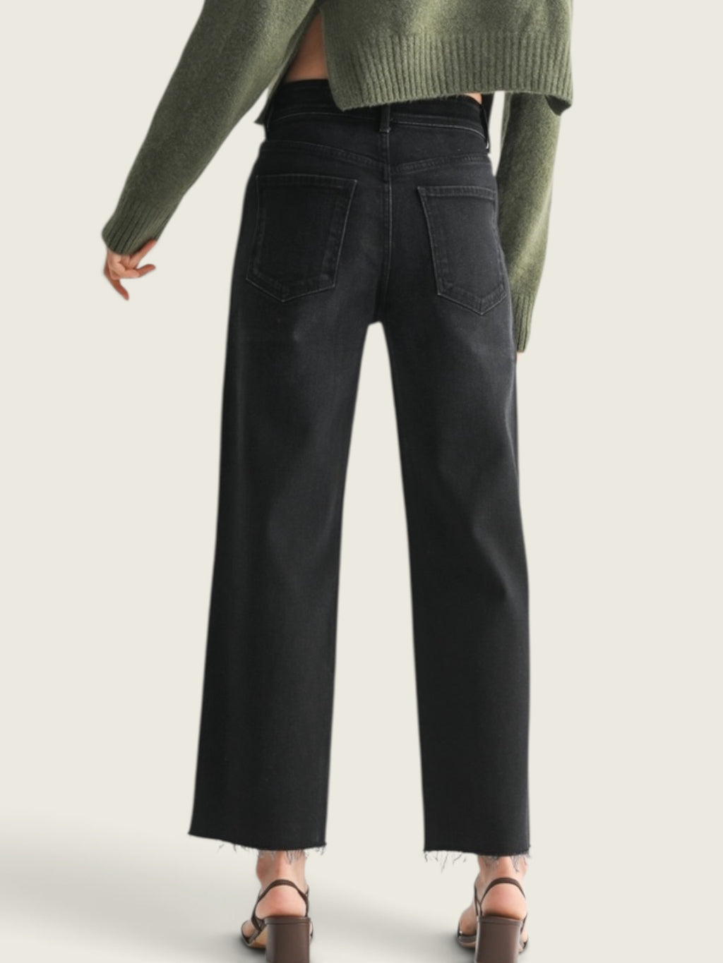 High Rise Utility Wide Leg