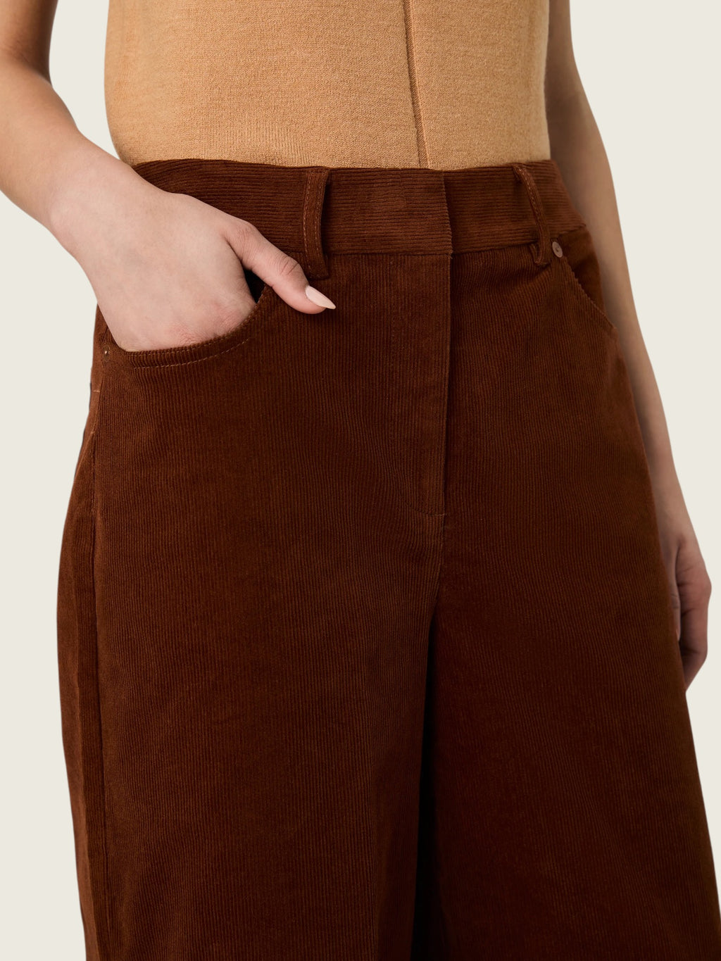 Casey Corduroy Wide Leg Pants