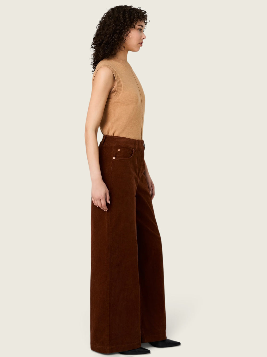 Casey Corduroy Wide Leg Pants