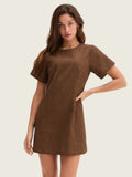Katia Textured Shift Dress