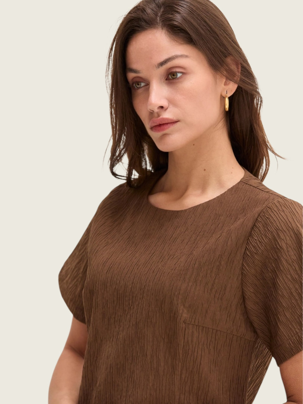 Katia Textured Shift Dress
