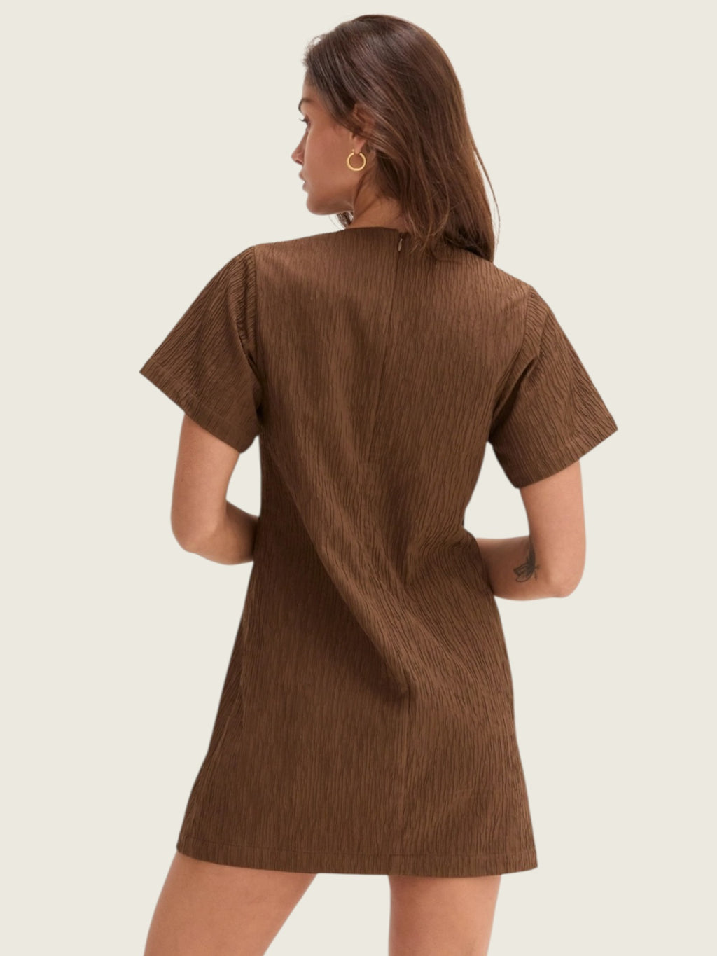 Katia Textured Shift Dress